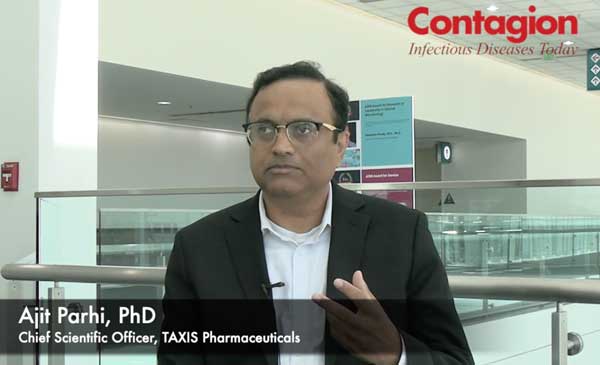 TAXIS Pharmaceuticals Chief Scientific Officer Ajit Parhi, PhD, discusses dihydrofolate reductase inhibitors on contagion live
