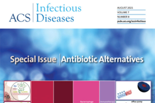 cover captures the breadth and depth of modalities represented in the CARB-X portfolio of nontraditional therapeutics and preventatives and spotlights exemplar projects in the areas of protein therapeutics, potentiators, microbiome-modifying agents, bacteriophage products, anti-virulence approaches, and peptide therapeutics.